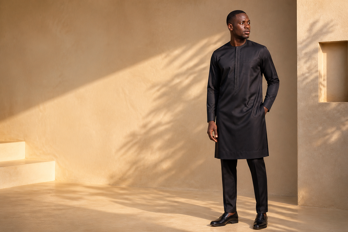 L'Élégance de l'Ensemble Africain pour Homme